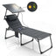 Technaxx Faltbare Solar-Sonnenliege 20W TX-275