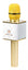 MUSICMAN KARAOKE MIKROFON BT-X31 GOLD-WEIS