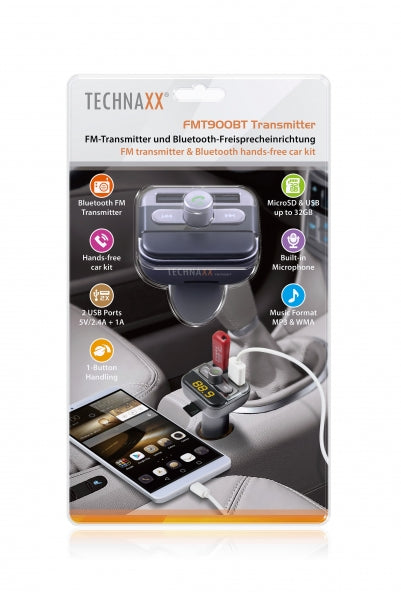 TECHNAXX FMT900BT TRANSMITTER – shop-technaxx