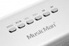 MUSICMAN MA DISPLAY SOUNDSTATION SILBER