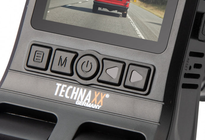 Technaxx TX-185 Dashcam Blickwinkel horizontal max.=120 ° 5 V Display,  Dual-Kamera, G-Sensor, Innenraumkamera, Akku, Sc kaufen